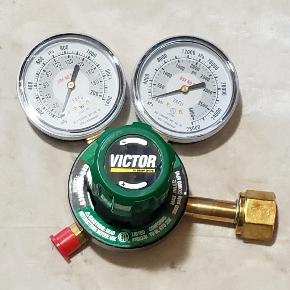 Victor G350-150-540 Oxygen Regulator For Cutting Welding Torch 0781-9433