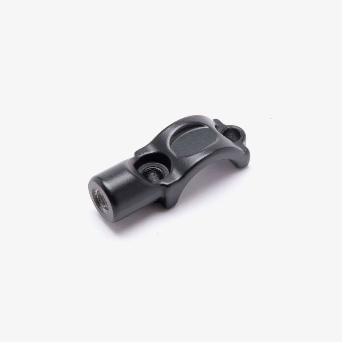 Motorcycle Left Mirror Handlebar Clamp Black Brake Set (MRFX004) GROMMET MOUNT