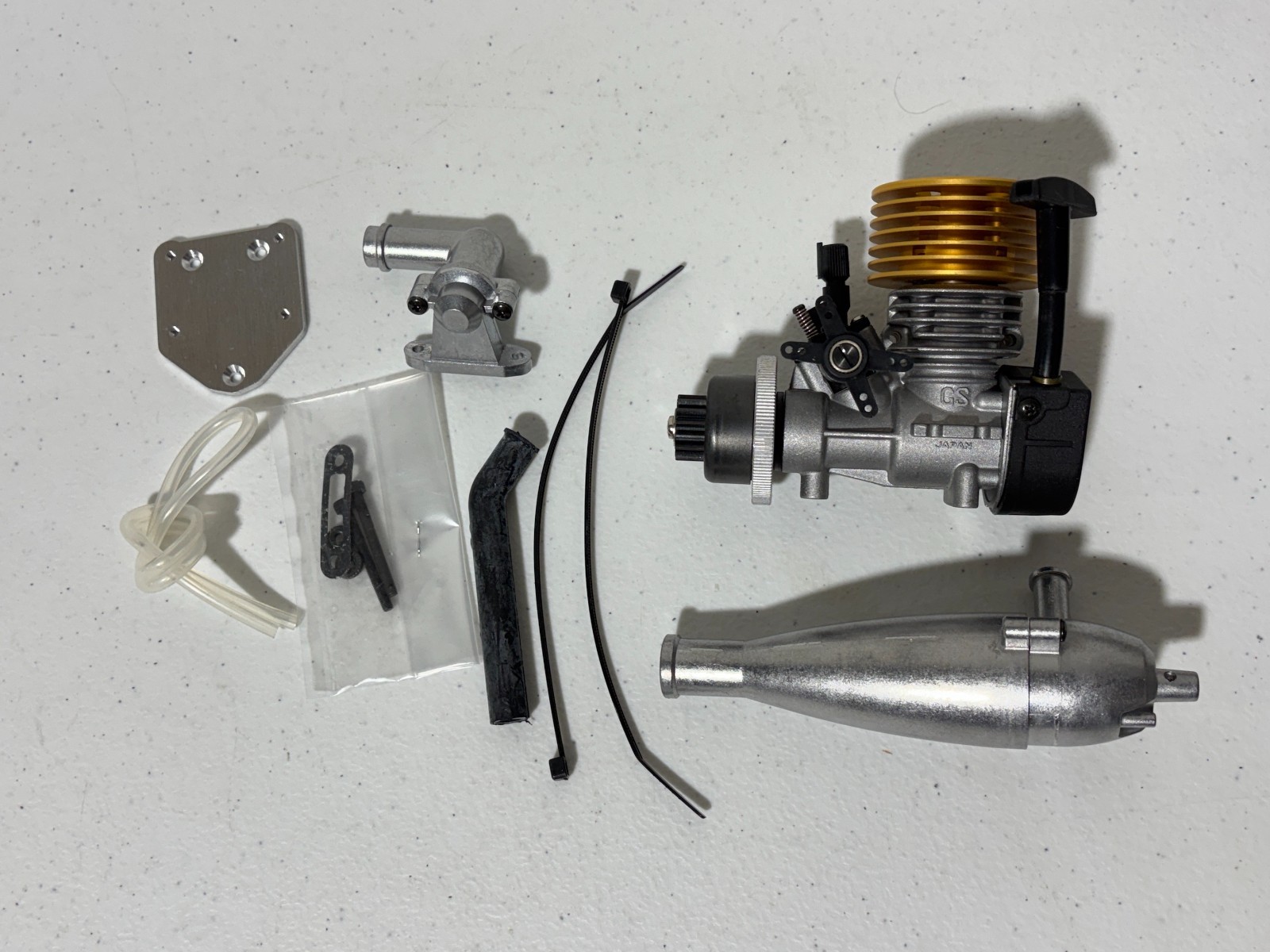 Kyosho Vintage GS-15R GS15R SuperTen GP Engine w/Pull Starter New n/Used NOS RC