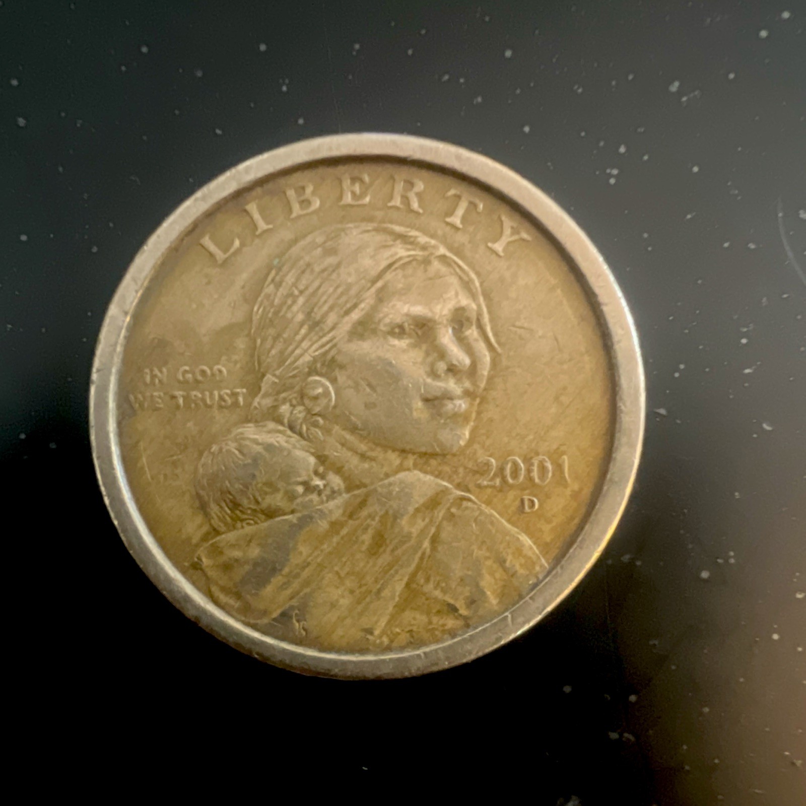 2001-D Sacagawea Native American $1 Dollar Coins