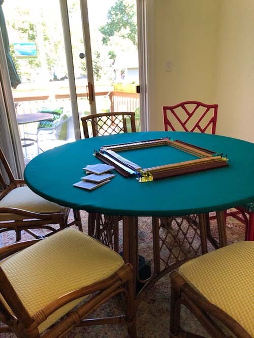 poker table cover in Speed lite (felt style) FITS 60" Lifetime table + pad fs
