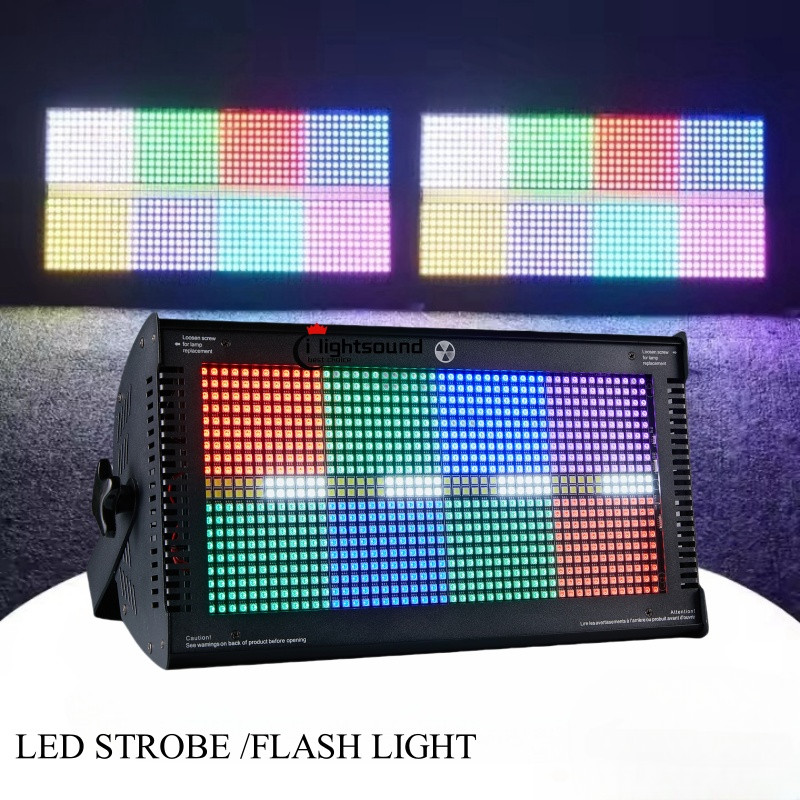 US Atomic 1000W strobeFull Color LED Strobe Lights Bar 8+8 Flash Strobo Lights