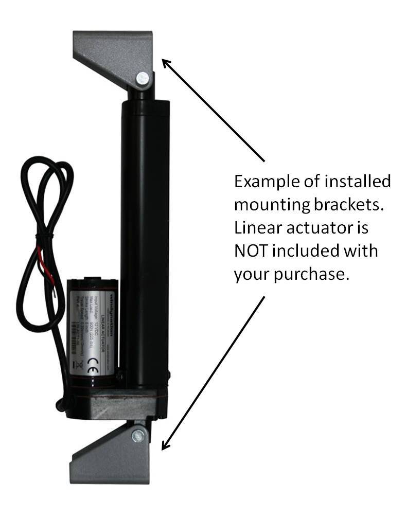 One Pair Linear Actuator Mount Mounting Brackets