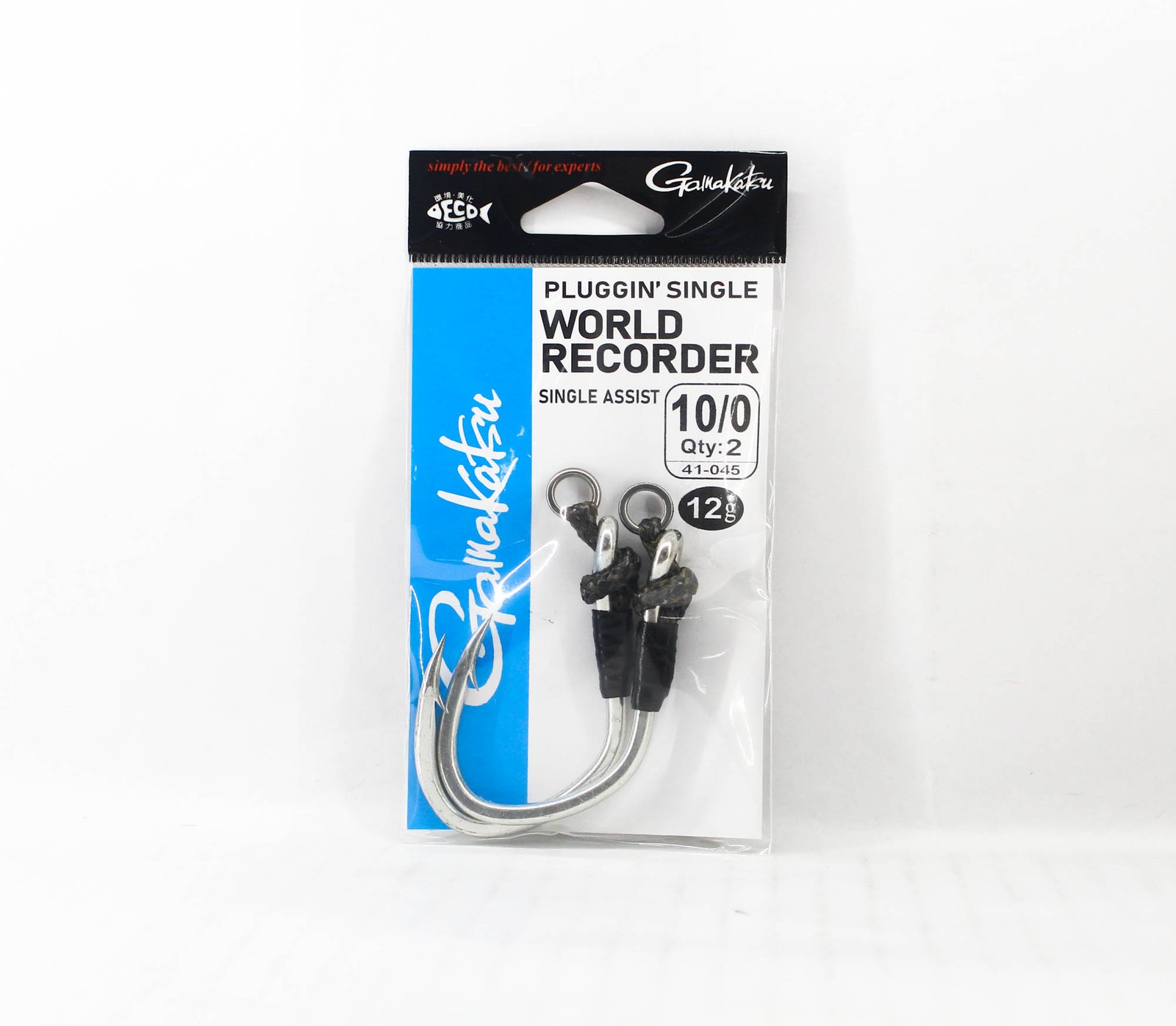 Gamakatsu 41045 Plugging Single World Recorder Size 10/0 (8069)