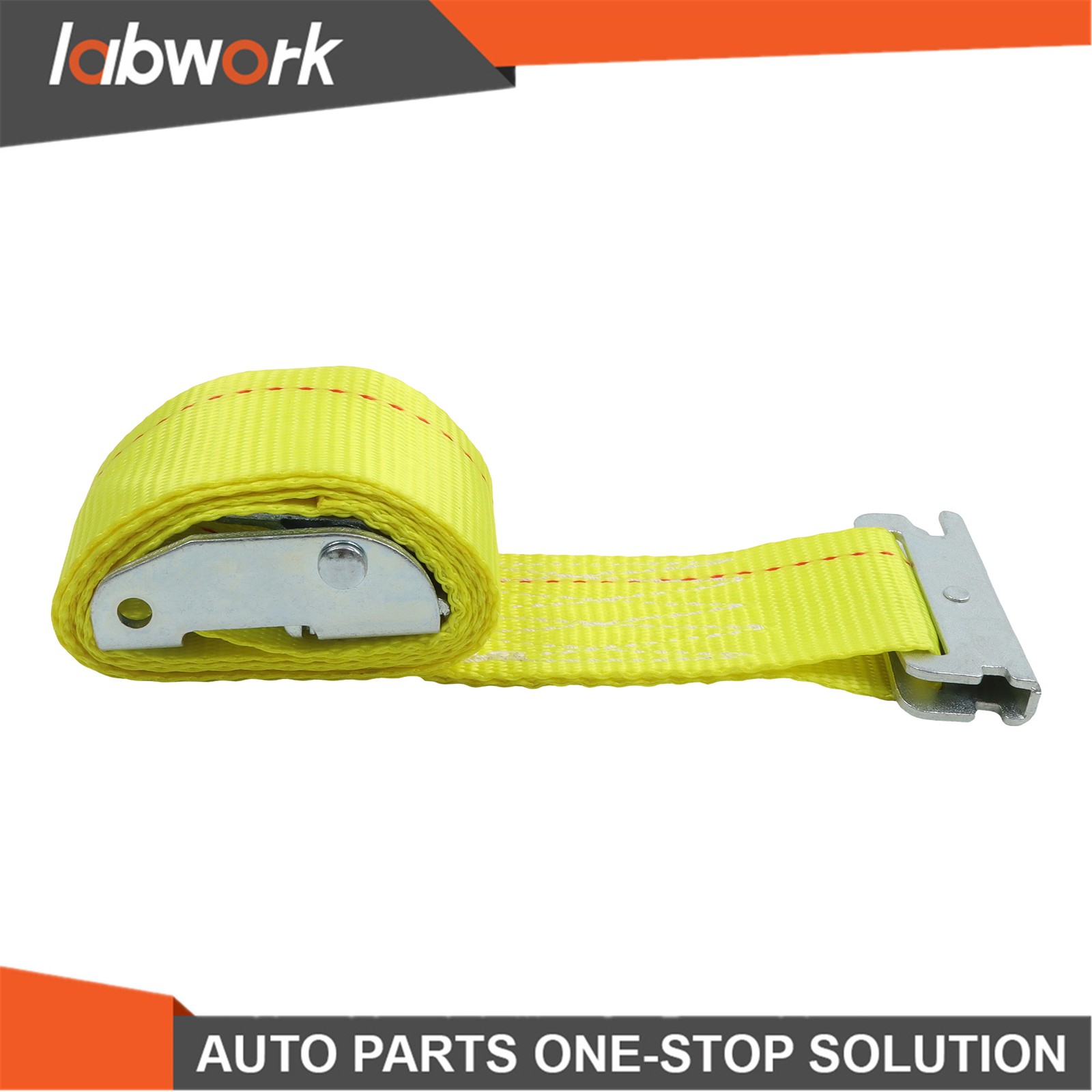 Labwork E Track Tie-Down Rail Kit 2× 5' E Track Rails 12’ 16’ 20’ Ratchet Straps