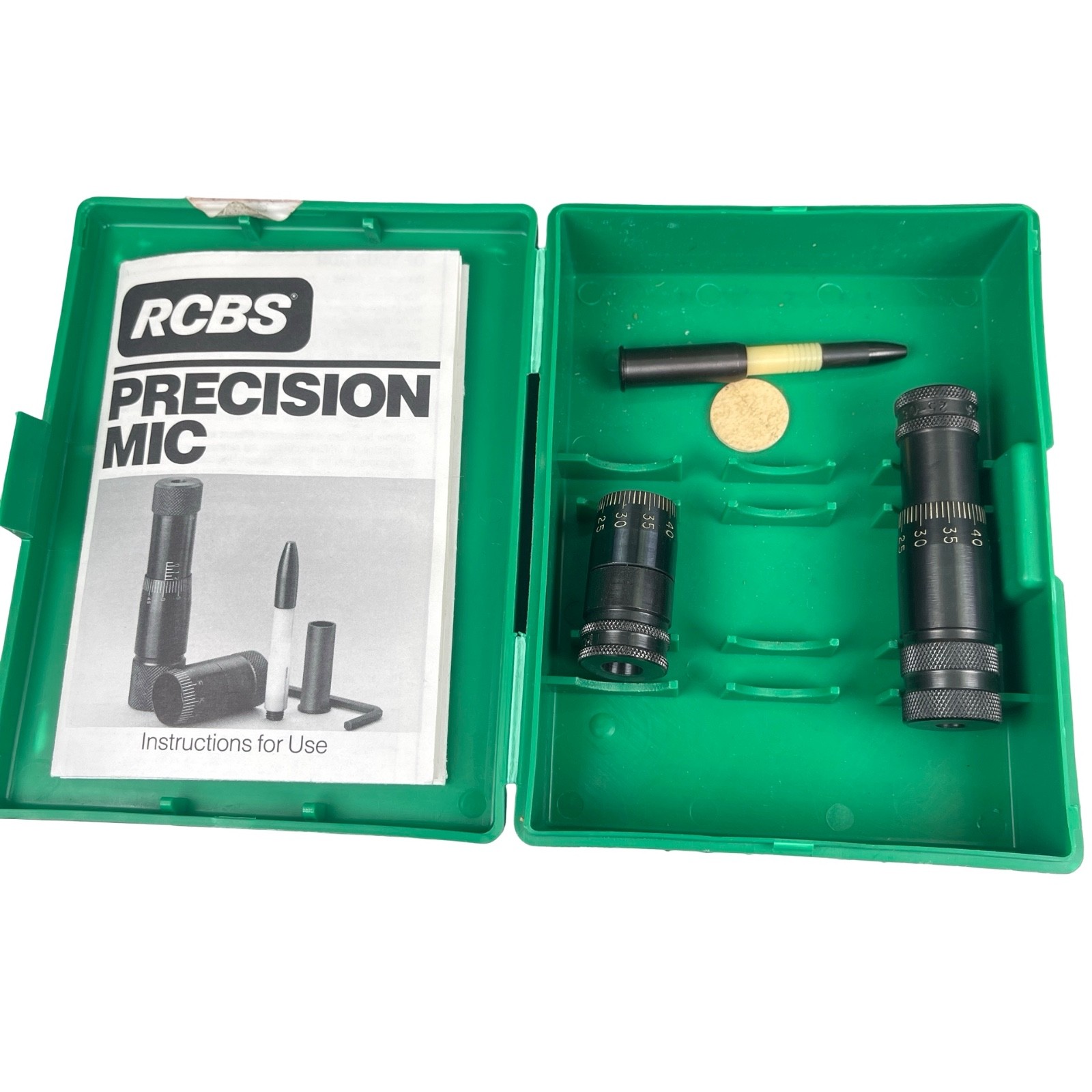 RCBS Precision Sizing Micrometer Mic 88307 .25-06 Springfield Excellent Cond.
