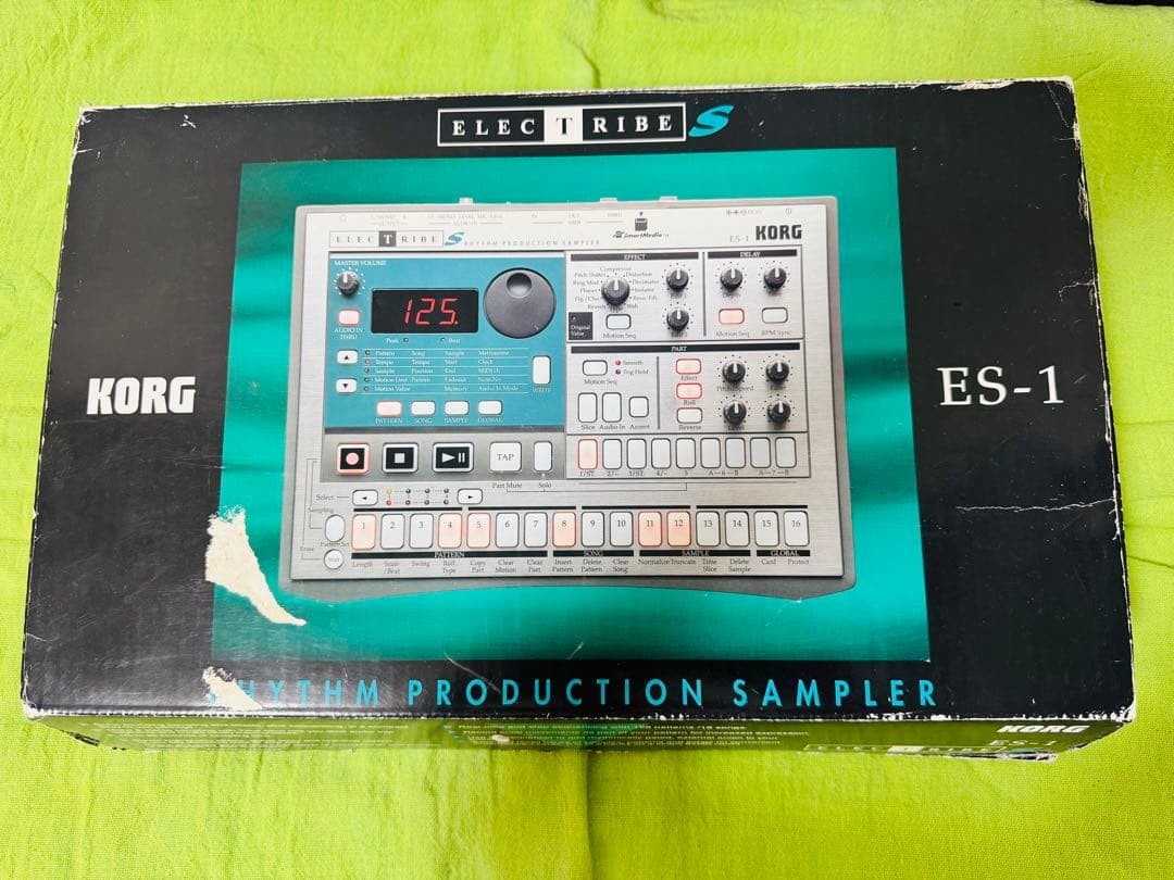 Korg Electribe ES-1 Rhythm Sampler Sequencer Tested Working w/ Original Box AC