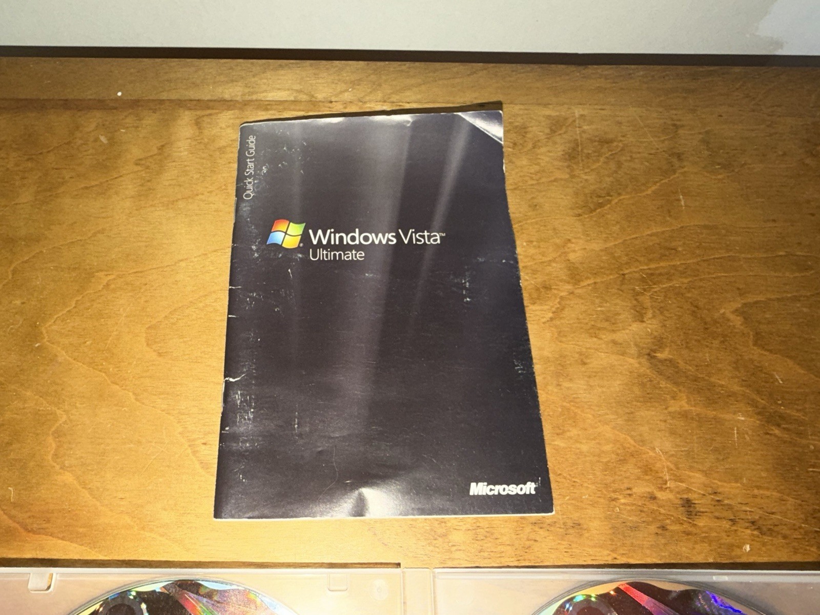Microsoft Windows Vista Ultimate Full 32 Bit & 64 Bit DVDs w/ Manual