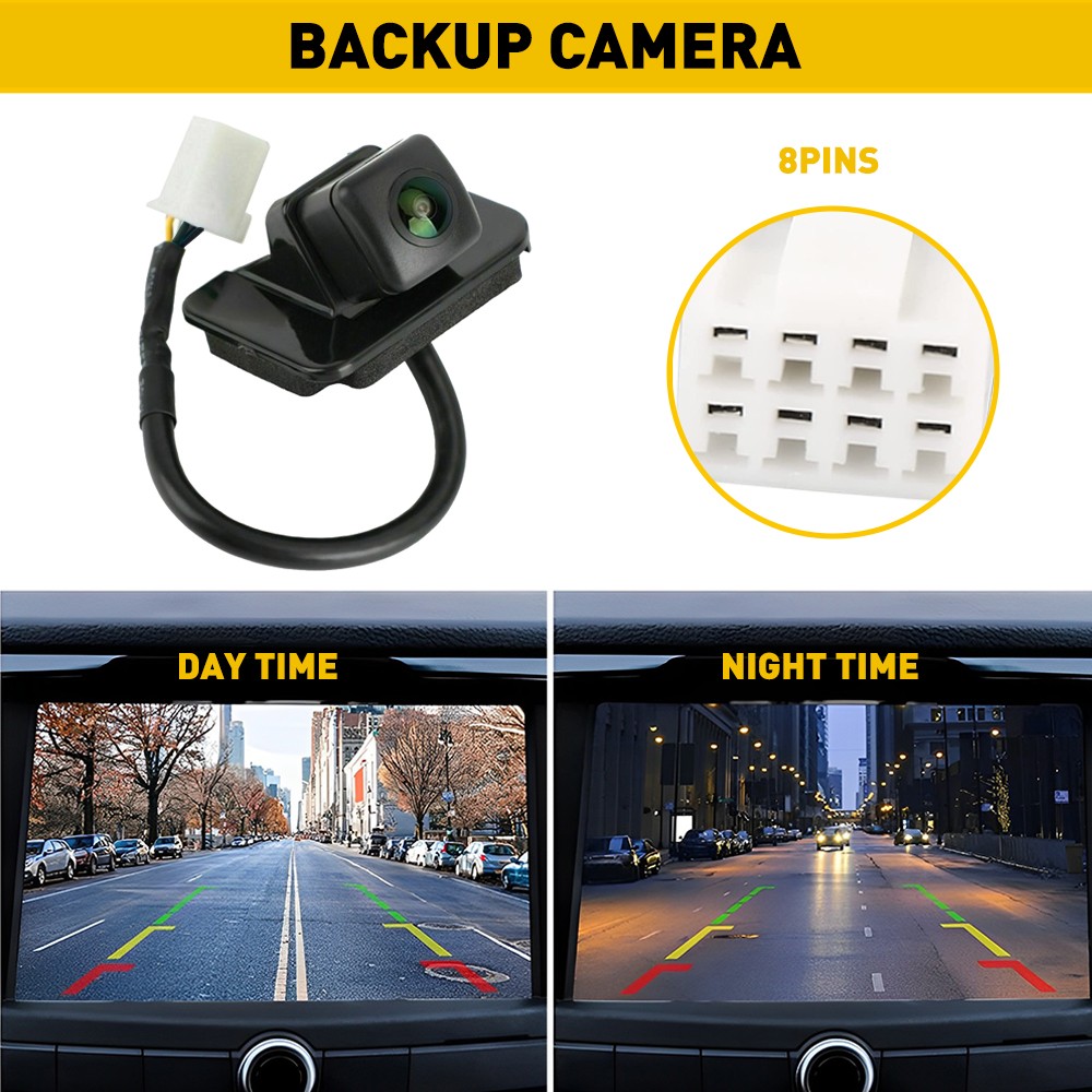 Rear View Reverse Back Up Parking Camera For 14-2017 Honda Accord 2.4L 3.5L