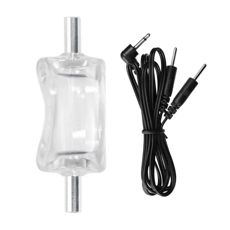 Electric E-Stim MEN-Penis-Stretcher Enhancer Ball-Scrotum-Ring-Delay-Ejaculation