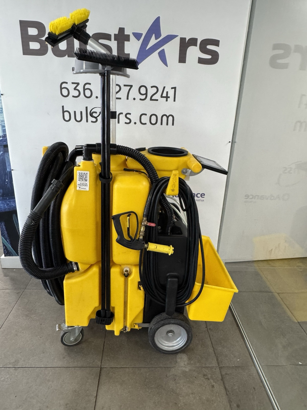 Kaivac 17501DC Compact No Touch Cleaning System SER#17501DC 2🔋battery included