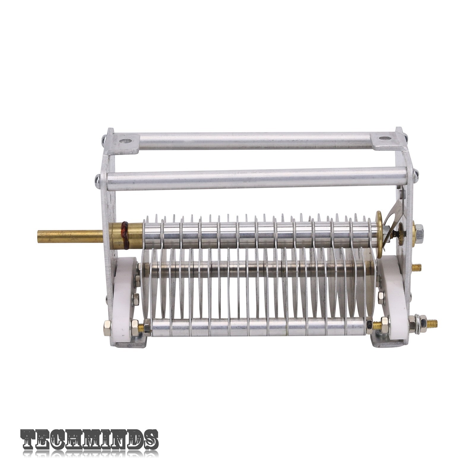 10-150pF Adjustable Air Variable Capacitor 3000VDC Air Dielectric High Voltage