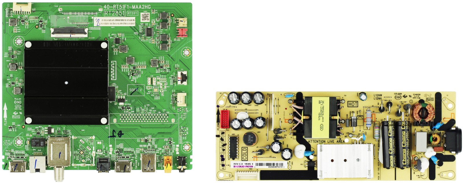 TCL 40S330 Complete TV Repair Parts Kit