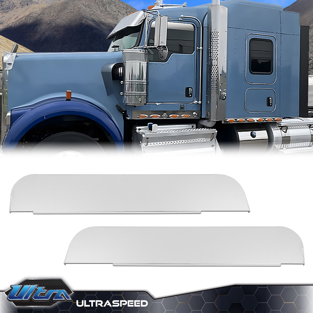 Fit For Kenworth T600 T660 T800 W900 5" Chop Top Door Trim Stainless Steel New