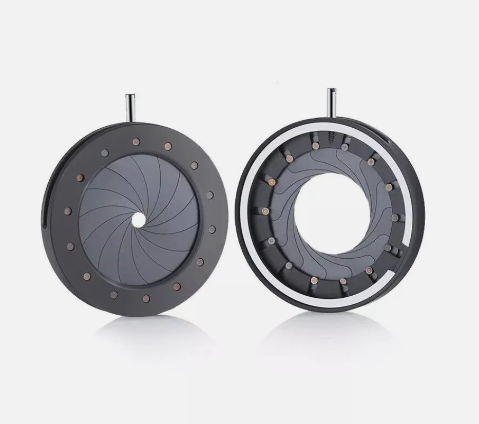 1PC Adjustable Mechanical Iris Aperture Diaphragm For Microscope/Camera Adapter