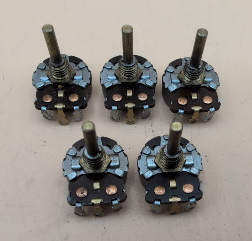 CTS 1.2K (1,200) OHM POTENTIOMETER LINEAR TAPER 1376004 (QTY 5)
