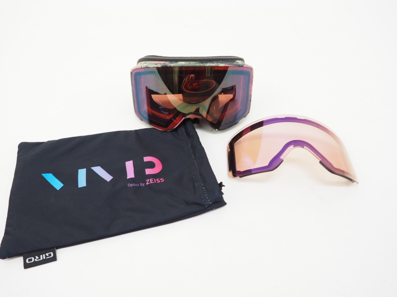 Giro Method Adult Winter Sports Goggles Green Marble Vivid Petrol / Infrared