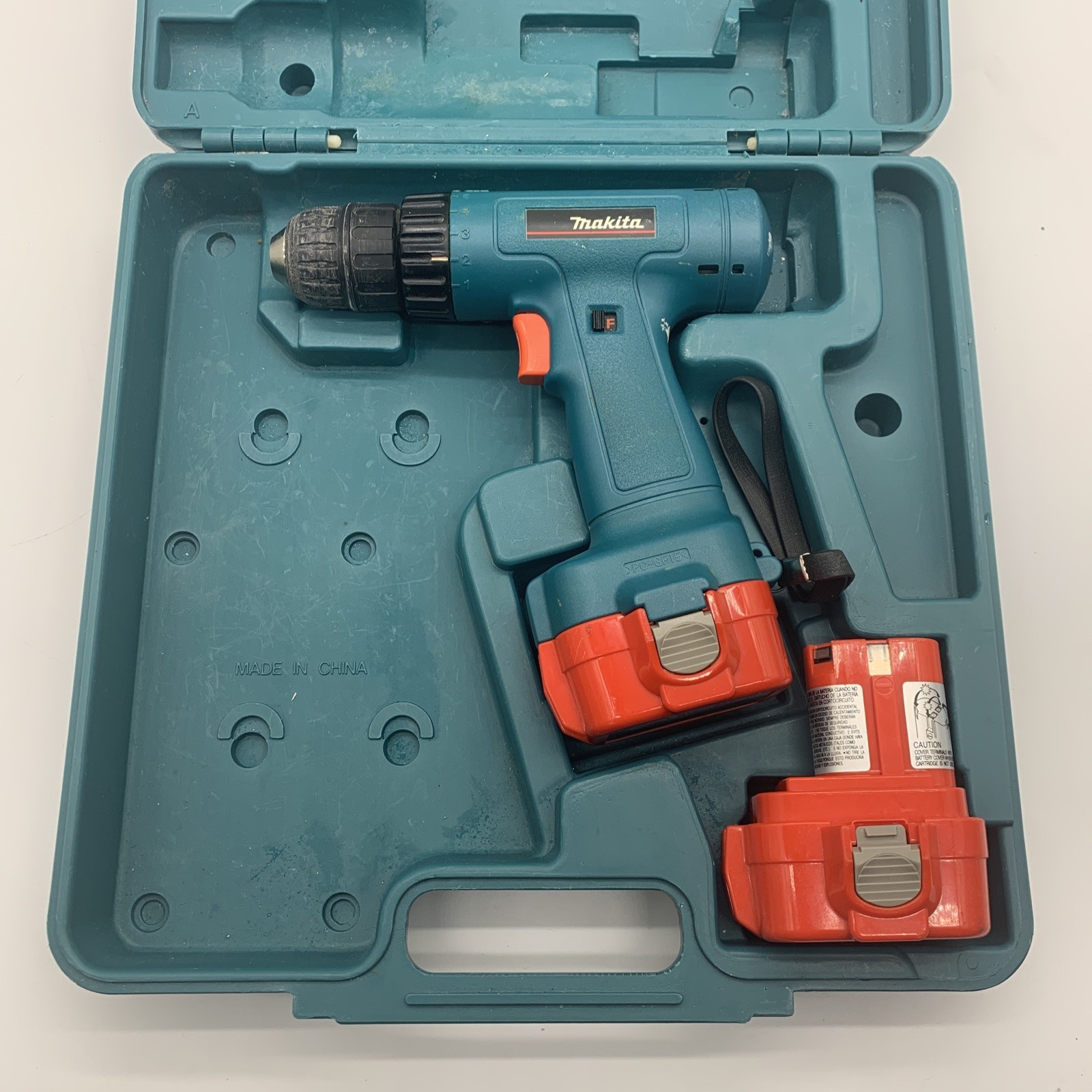 Makita Drill 6222D With 2 Battery In Case Not Tested.