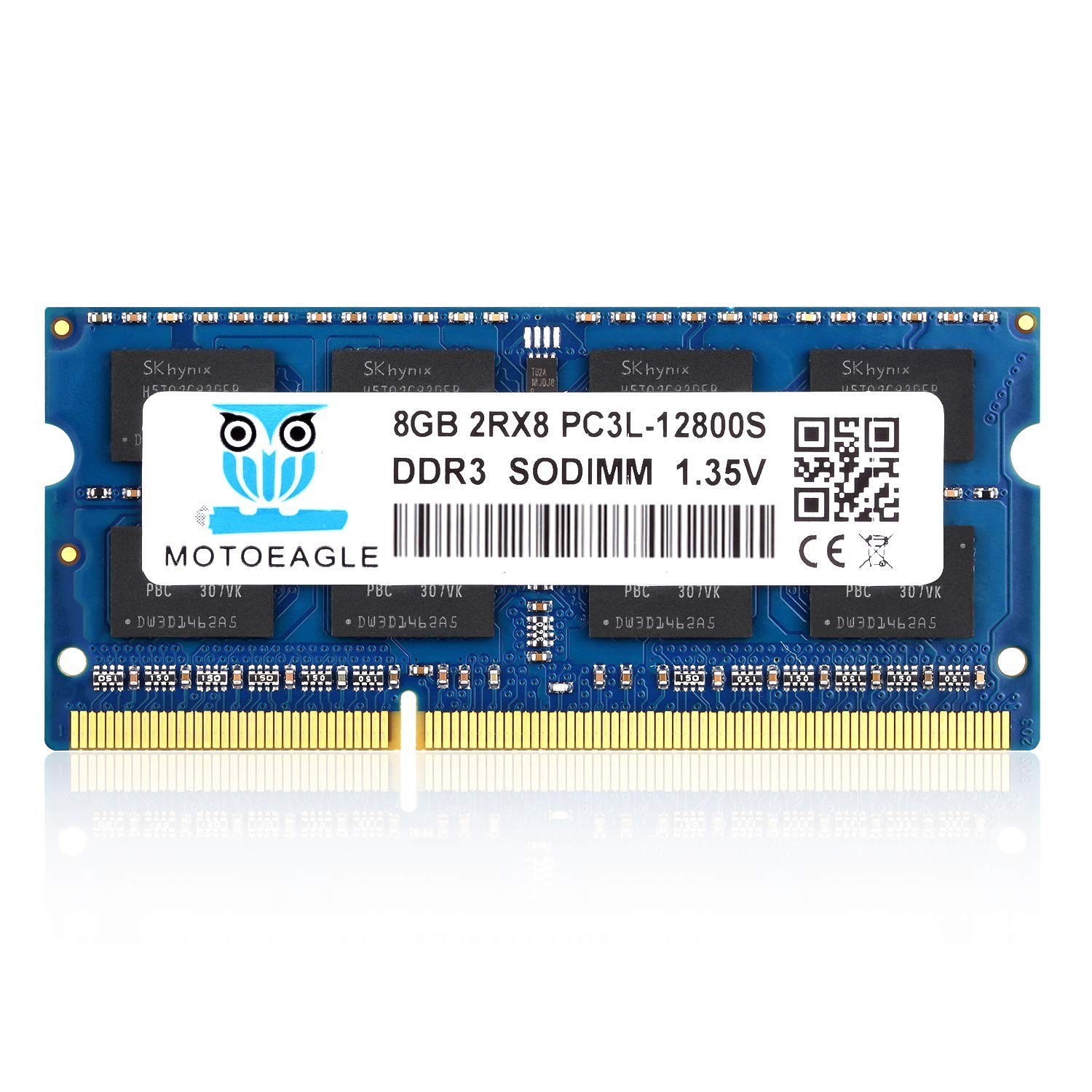8GB 2Rx8 PC3L 12800S DDR3L 1600 MHz Sodimm RAM 1.35V PC3 1600 DDR3 12800 CL11...