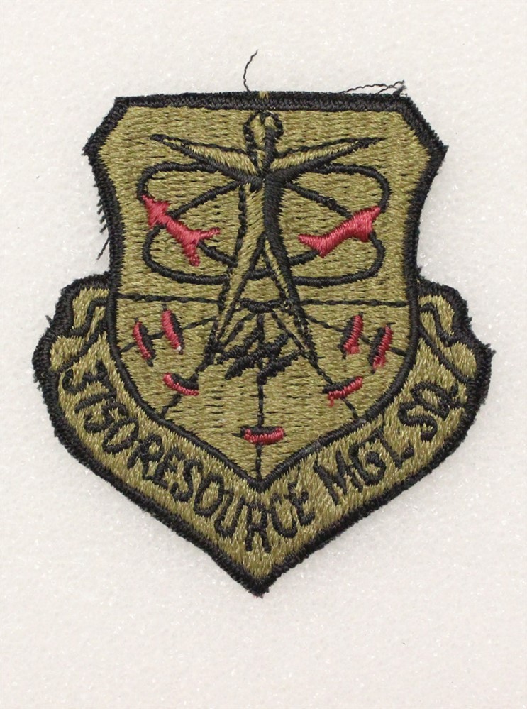 USAF Air Force Patch 4216: 3750th Resource Management Squadron - subdued