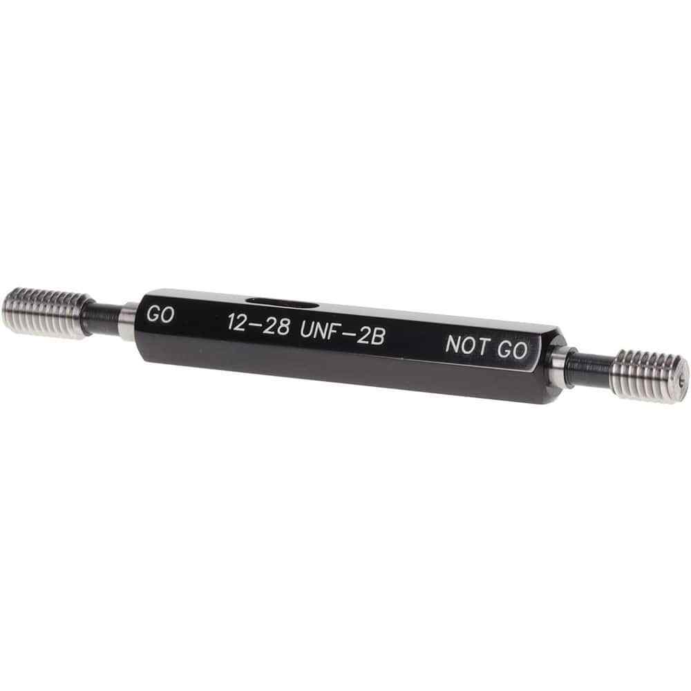 SPI #12-28, Class 2B, Double End Plug Thread Go/No Go Gage Steel, Size 0 Hand...