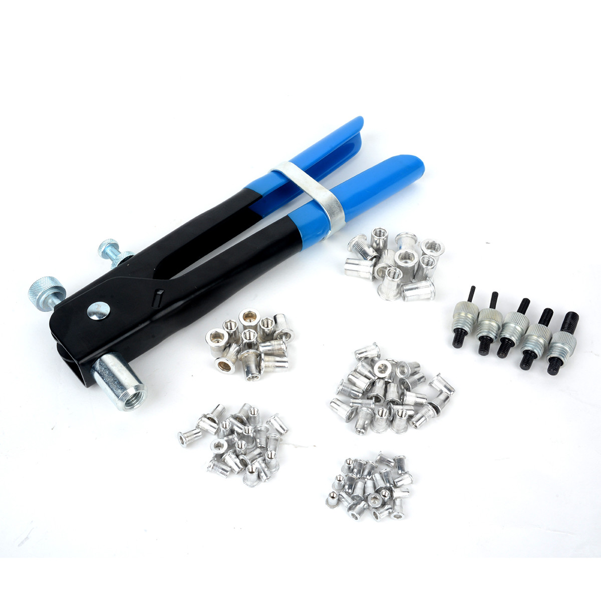 Insert Hand Tool Riveter Rivet Nut Threaded With 86pcs Nutsert Kit M3-M8