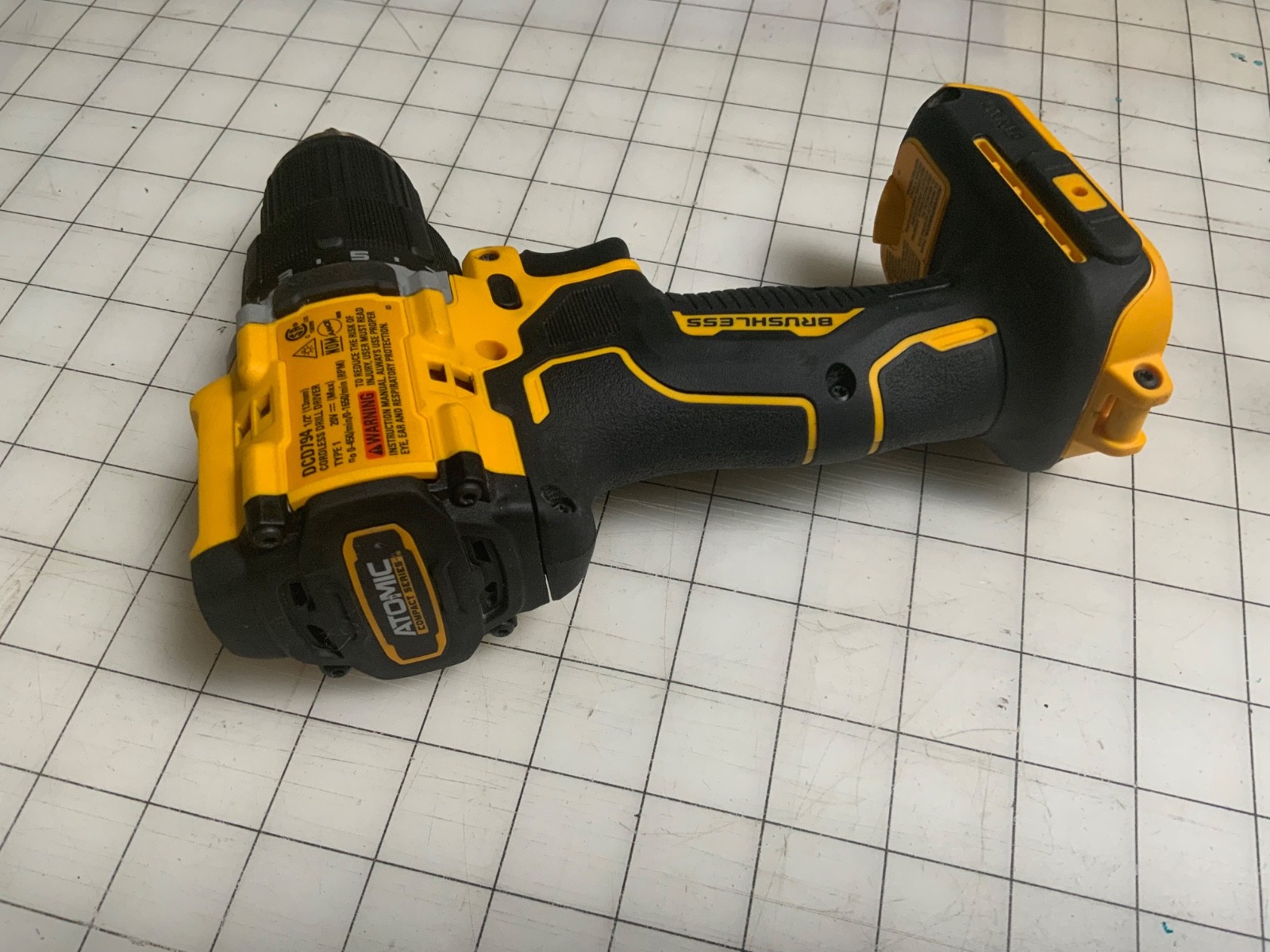 DEWALT DCD794 20V MAX 1/2" Compact 2-Speed Drill Drive barely used