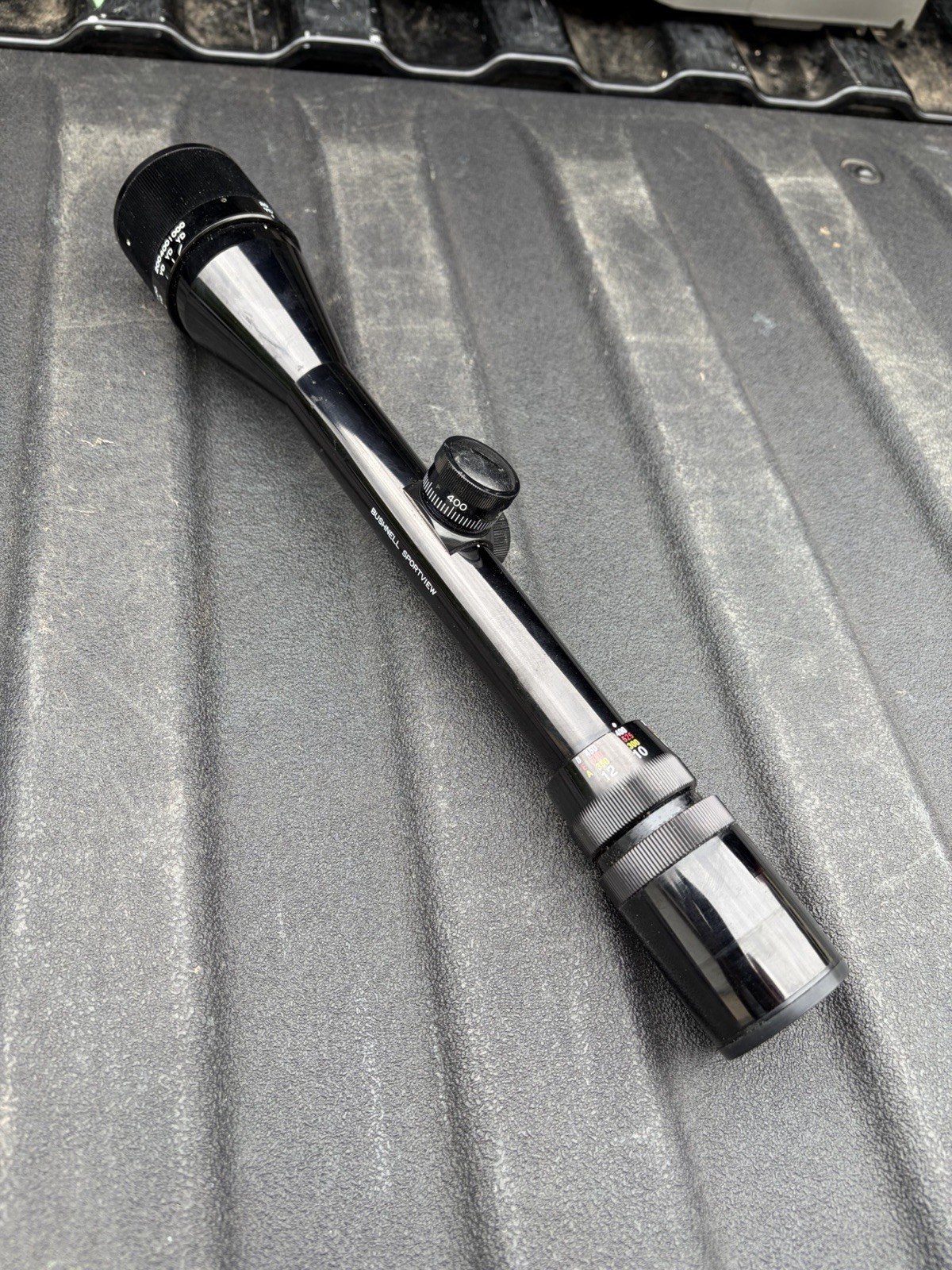 Bushnell Sportview Gloss 1” 4-12x40 AO Range Finding Scope 74-4124-0