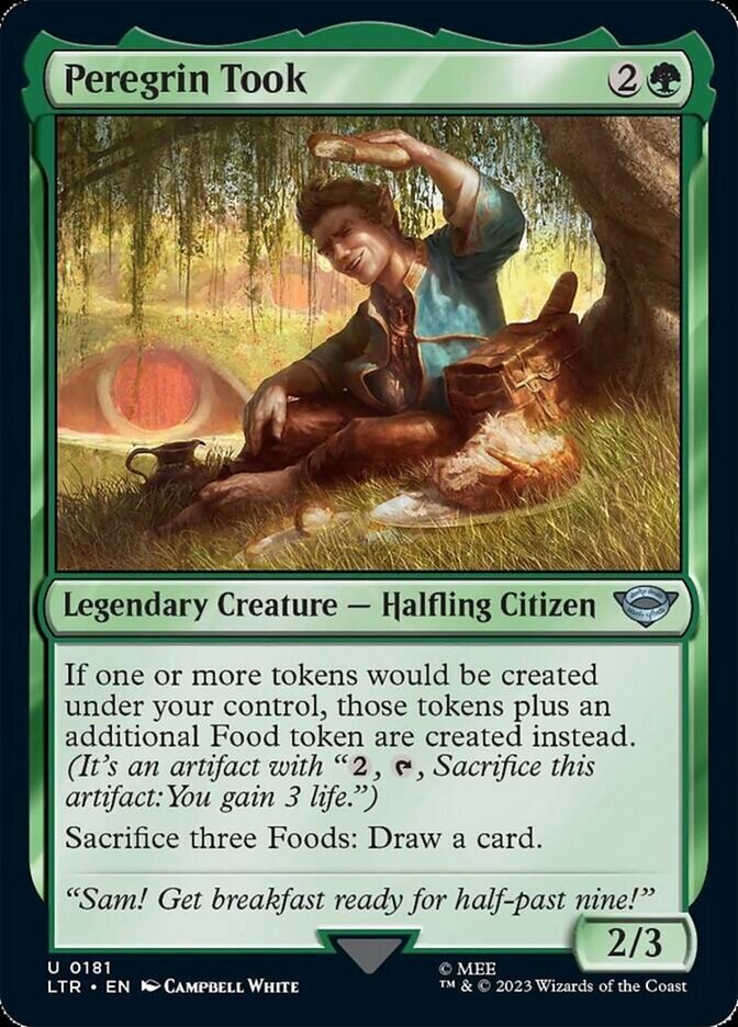 MTG Peregrin Took (181/915) The Lord of the Rings Tales of Middle-earth LP