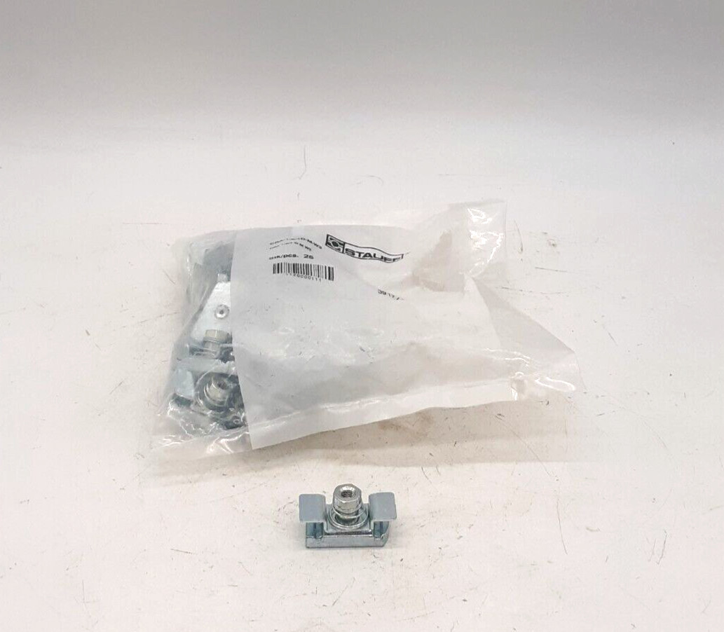 Stauff CRA-1-8/1D-M-W3 Steel Rail Adaptor Bag of 25