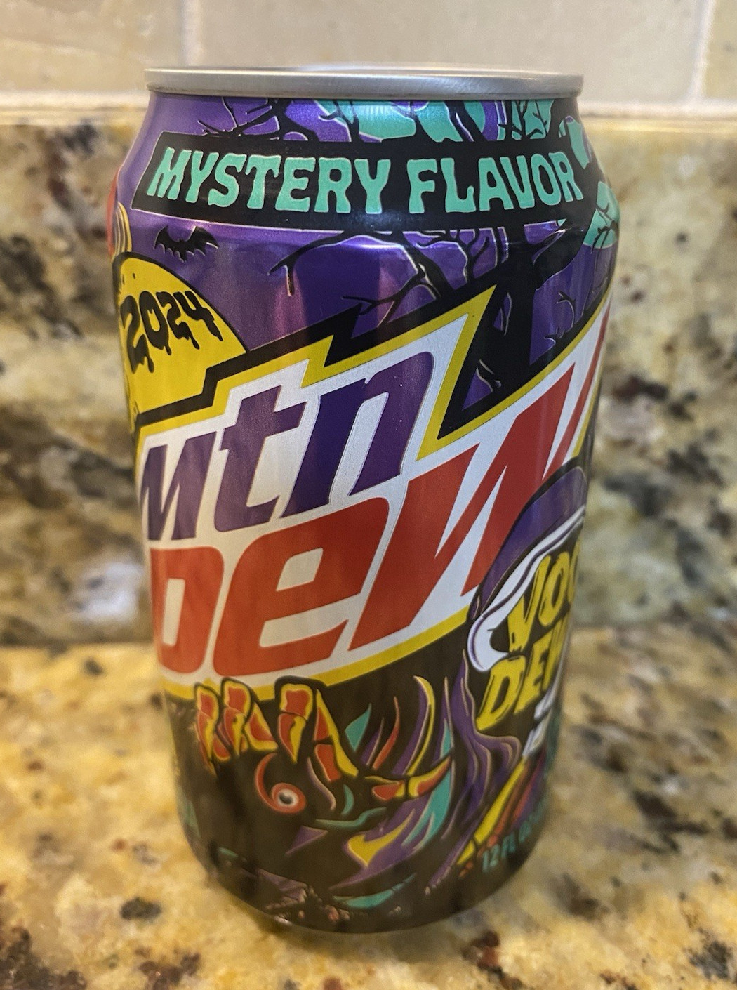 Mountain Dew VooDew 2024 Mystery Flavor  (1 Full Can)