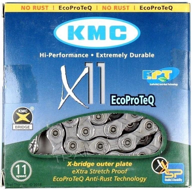 KMC X11 EcoProTeQ 11-Speed MTB Bike Chain Anti-Rust fit Shimano SRAM NOS