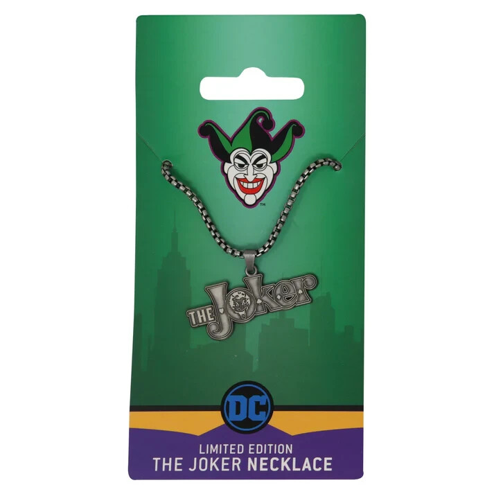 DUST! DC Comics Limited Edition Unisex Joker Necklace LIMITED 9,995 MADE RARE LE