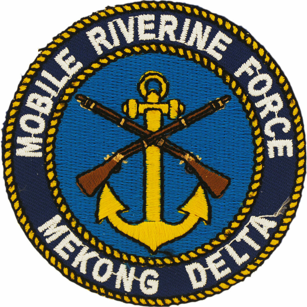 VIETNAM MOBILE MEKONG DELTA Embroidered Shoulder Patch 3" (0639)