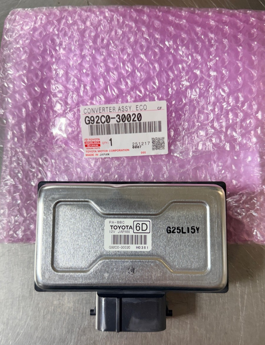 LEXUS/TOYOTA  2023-2026  ECO RUN VEHICLE CONVERTER ASSEMBLYG92C0-30020