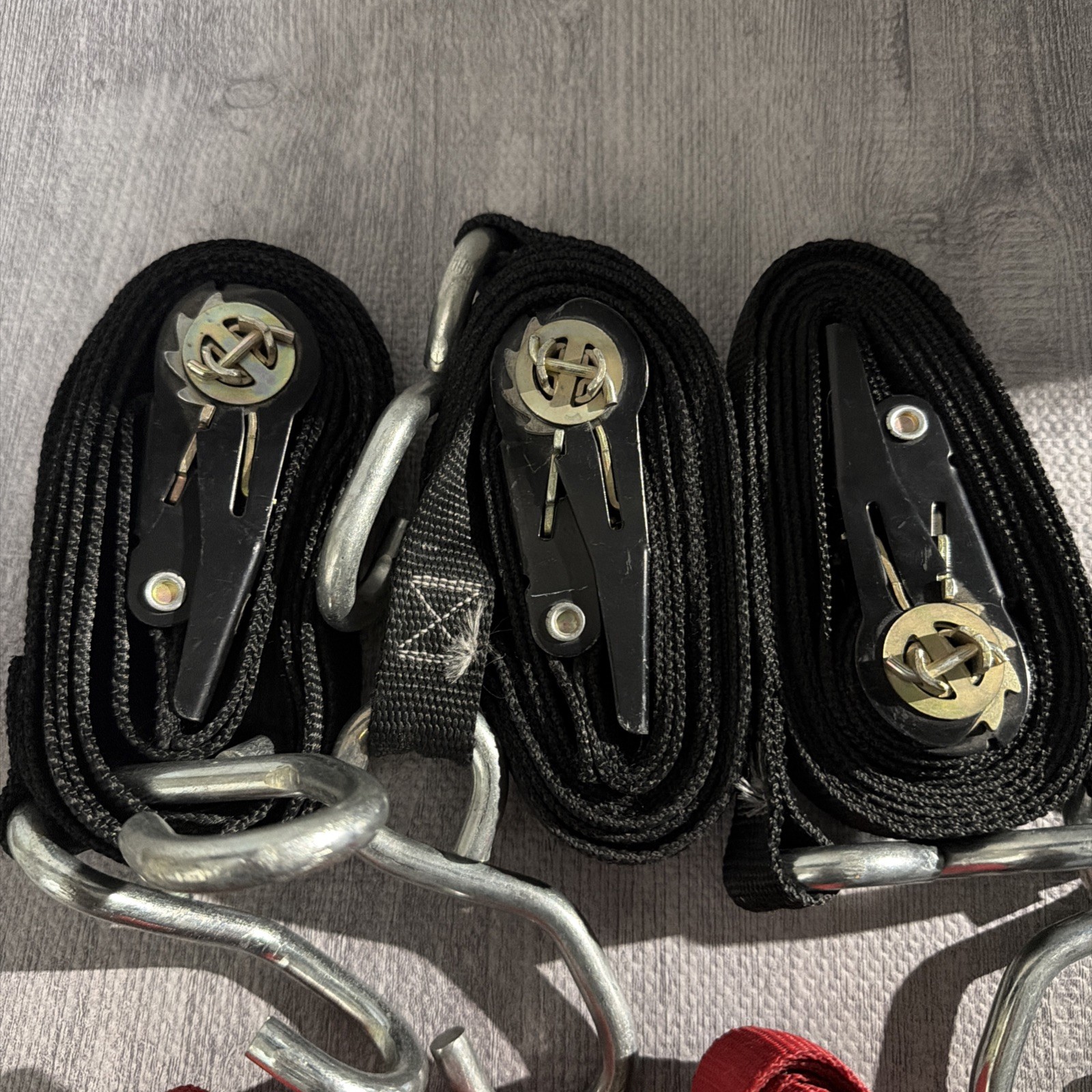 Lot of 6 Tie Down Straps - See Photos For Better Reference