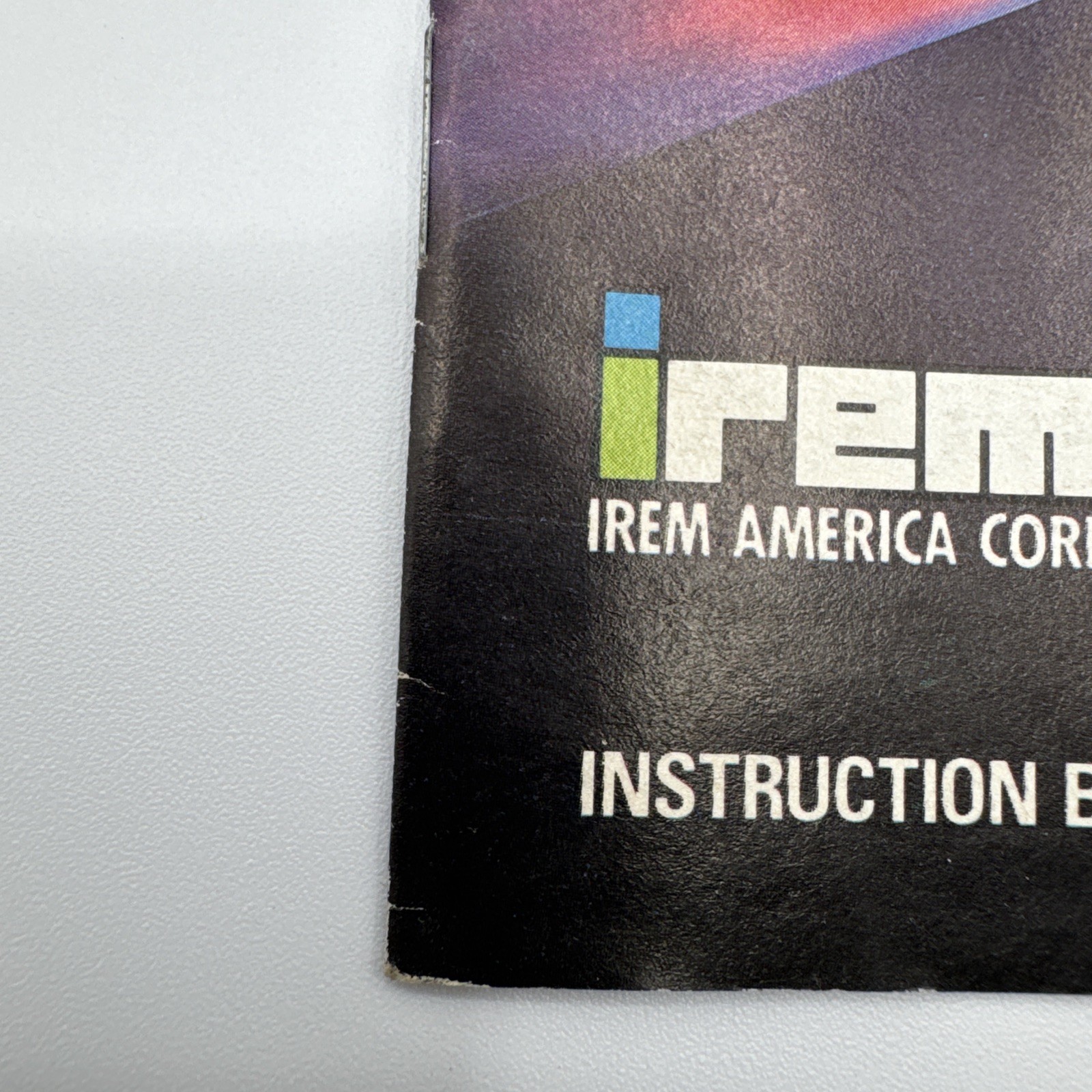 Street Combat Super Nintendo SNES Instruction Booklet