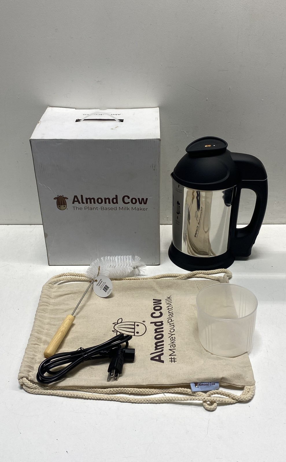 Almond Cow The Plant-Based Milk Maker Nut Milk Machine Stainless Steel Tested