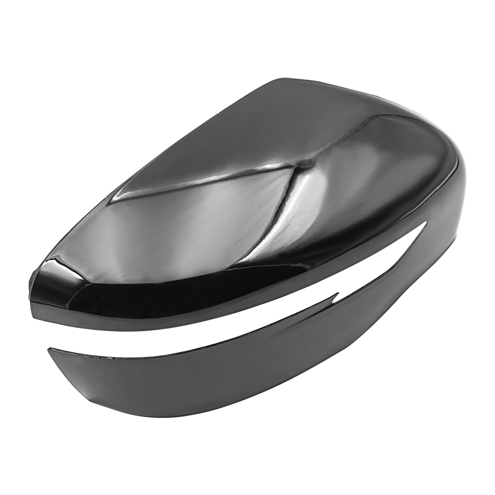 For 2015-2021 Nissan Murano Side Wing Mirror Cover Cap Gloss Black