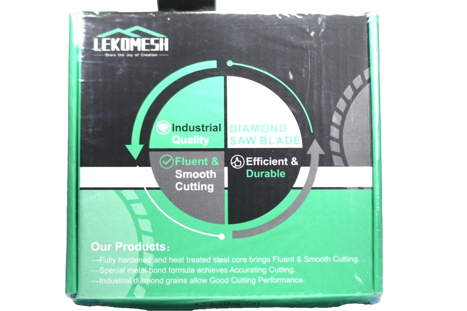 5X LEKOMESH Diamond Cutting Disc - 5pcs 4"/100mm Cut Off Wheel x5