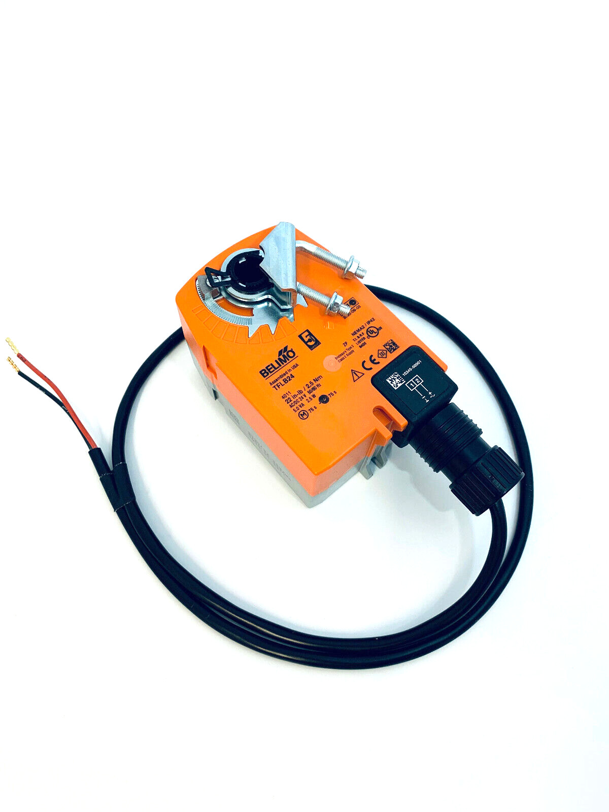 Belimo TFLB24 24V Spring Return Fail-Safe, On/Off, Direct Coupled (No Aux Swch)
