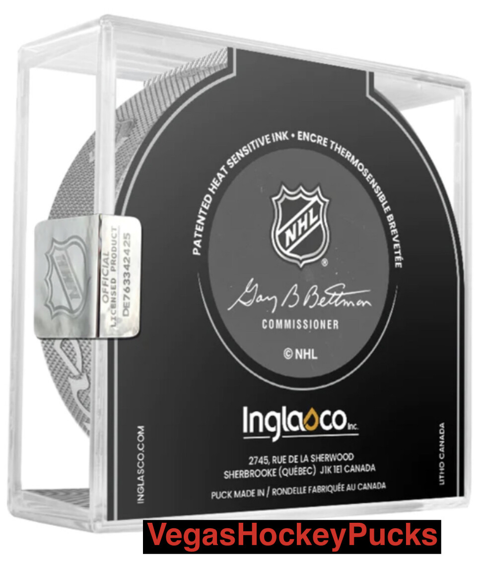 2024-25 ANAHEIM DUCKS NHL OFFICIAL GAME PUCK NEW DESIGN**IN STOCK!**