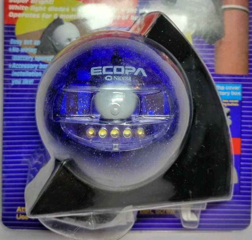 Nippon Ceramic Ecopa Ball Motion Sensor LED Security Convenience Light Lighting