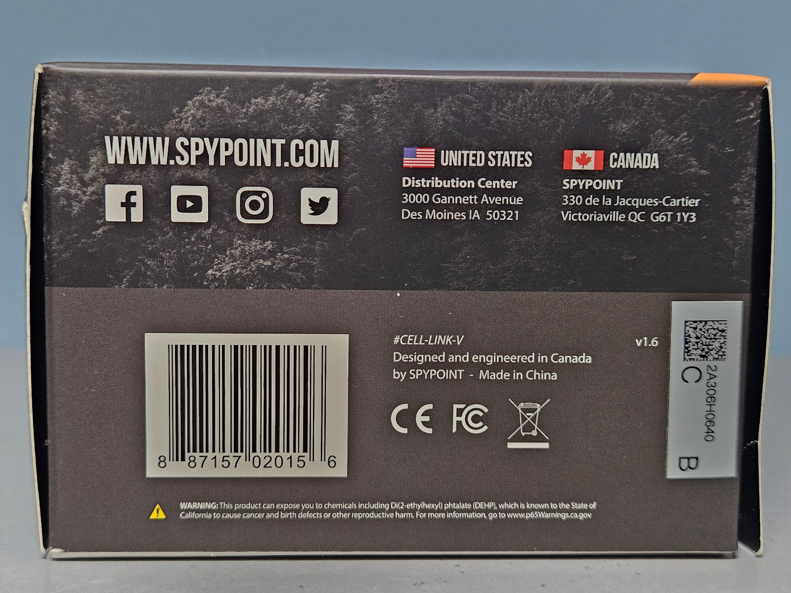 Spypoint Cell-Link-V Trail Camera Universal Cellular Adapter - New & Sealed