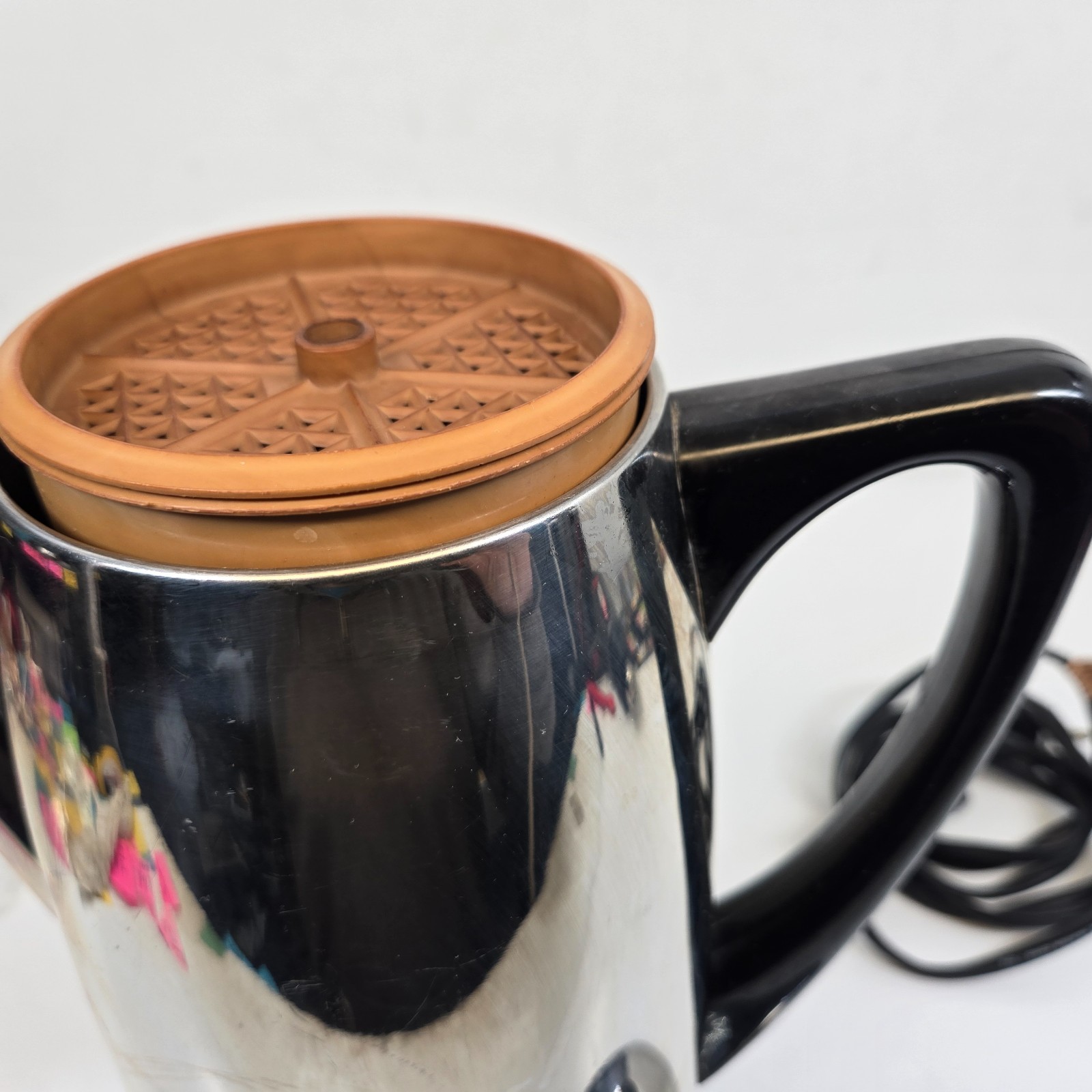 Vintage Farberware Automatic Coffee Percolator 122 12 Cup Long Spout