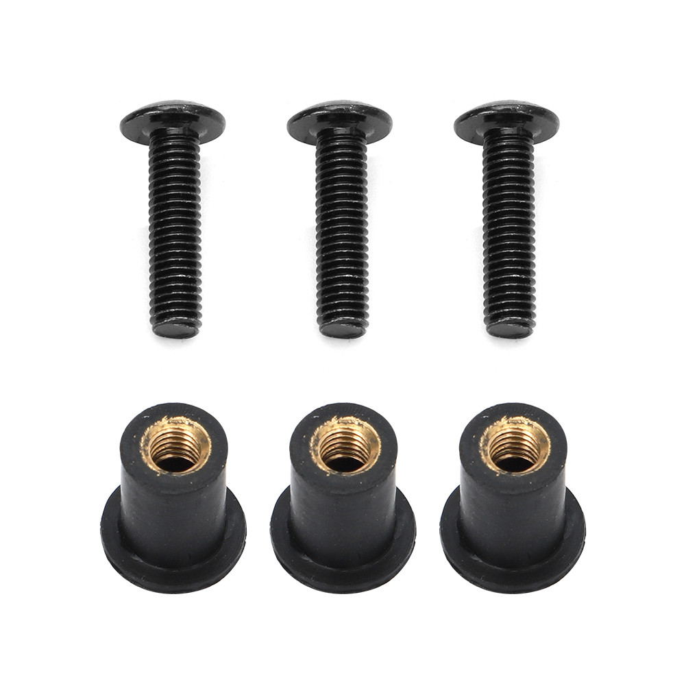 Windshield Screw Nuts Set For Yamaha SRX Phazer SECA Mountain Max Venture V Max