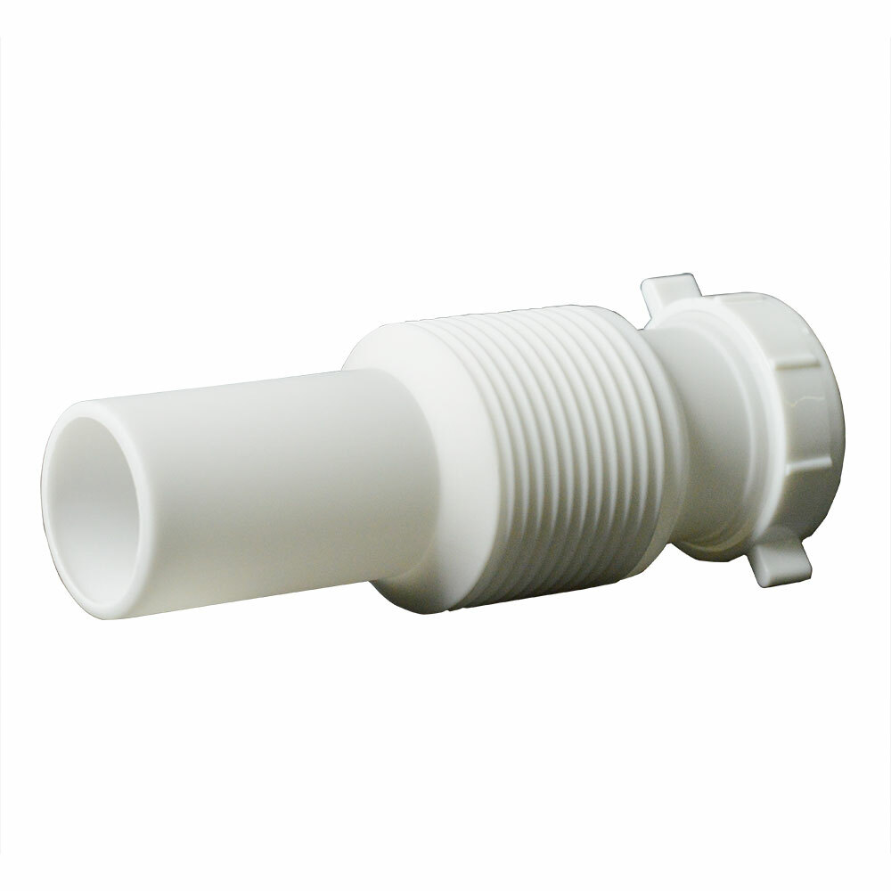 Primex 81240 lastic Tubular Flexible Accordian Design Slip Joint Extension