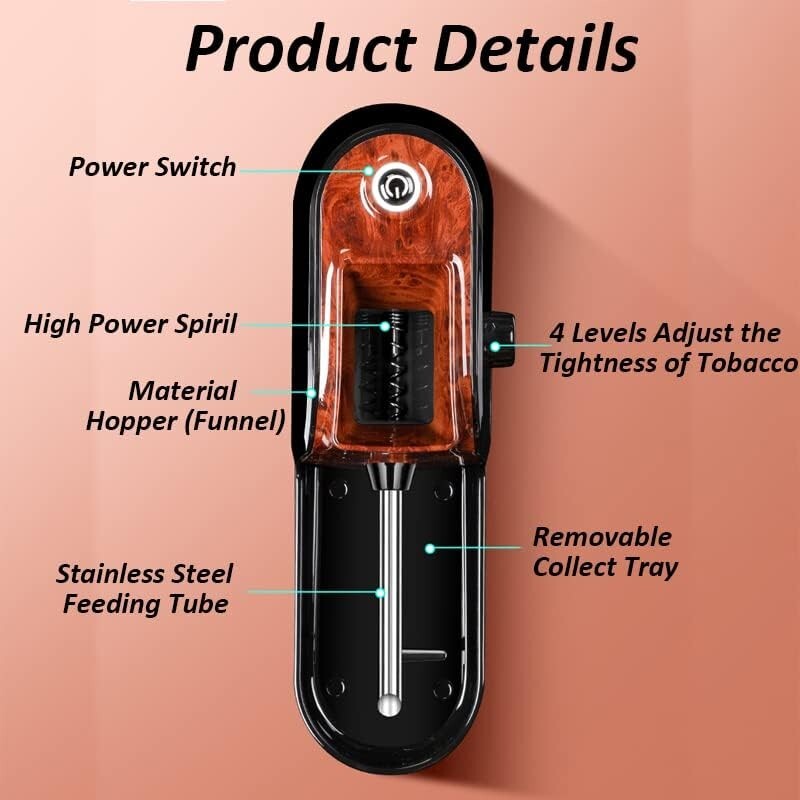 Automatic Electric Cigarette Rolling Machine