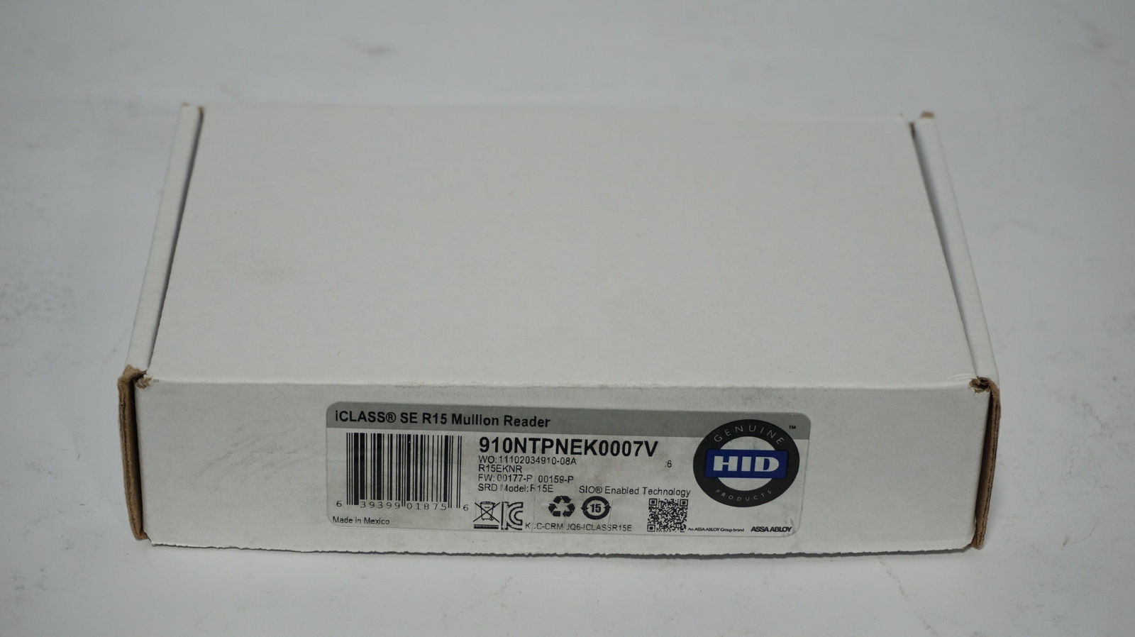 NEW HID R15 SE READER 910NTPNEK0007V ICLASS SE MULLION R15E ACCESS CARD CONTROL