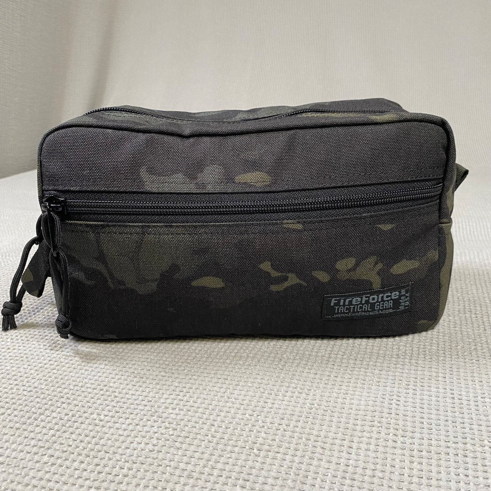 FireForce Padded Handy Bag Tool Organizer Dopp Travel Toiletry MULTICAM BLACK